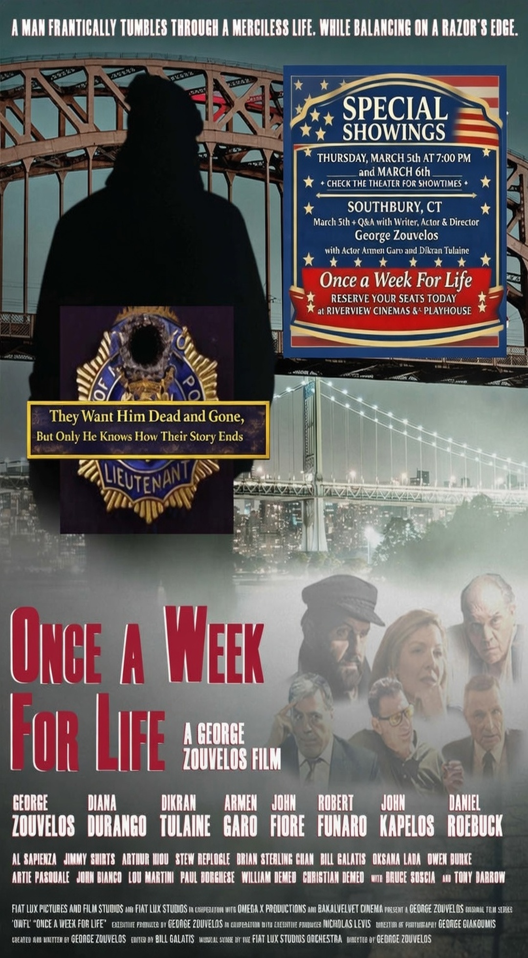 ONCE A WEEK FOR LIFE